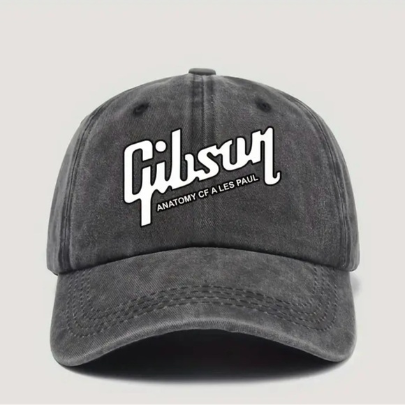 NEW Gibson Men's Charcoal Cap - Picture 1 of 2